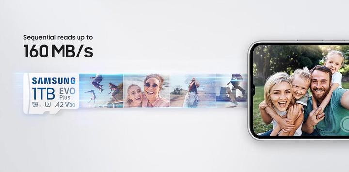 Immagine prodotto Samsung EVO Plus (64 GB, microSDXC, U1, UHS-I)