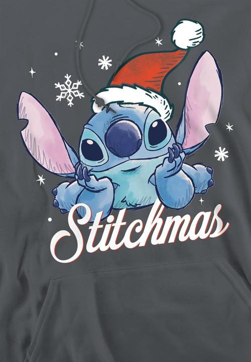 Image du produit Lilo & Stitch - Sweat à capuche A STITCHMAS CHRISTMAS - Homme (L)