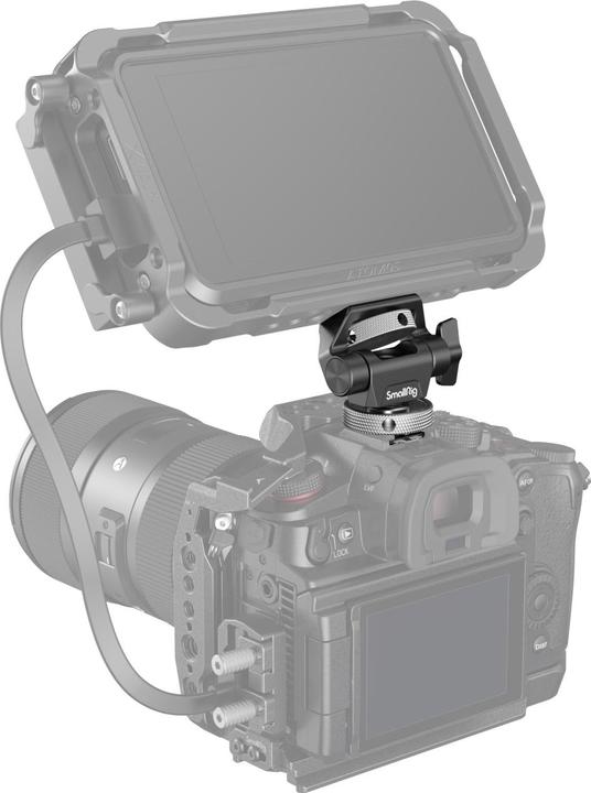 Immagine prodotto SmallRig Supporto per monitor orientabile e regolabile in inclinazione con attacco a slitta fredda (Accessori per monitor)