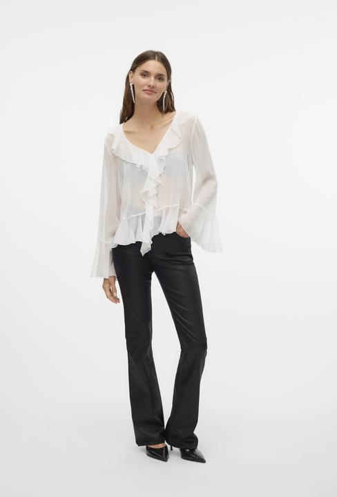 Produktbild Vero Moda Vmflash Mr Flared Coated Pants Noos (32)