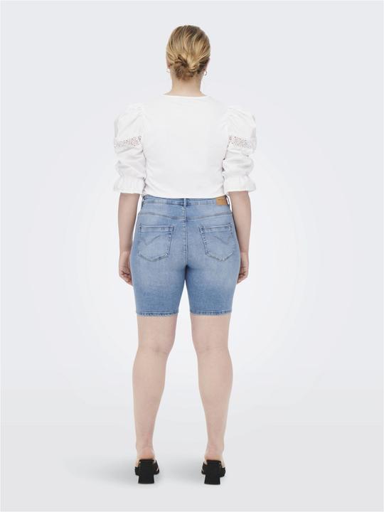 Produktbild Only Curvy CARLaola Reg Destroyed Jeansshorts (44)
