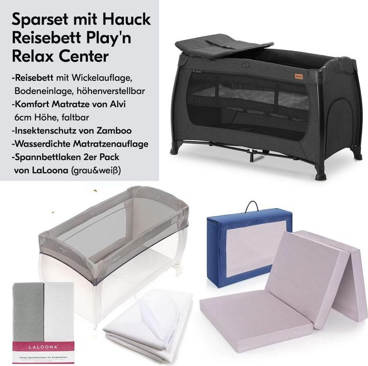 Produktbild Hauck Reisebett XXL-Sparset - Play N Relax Center