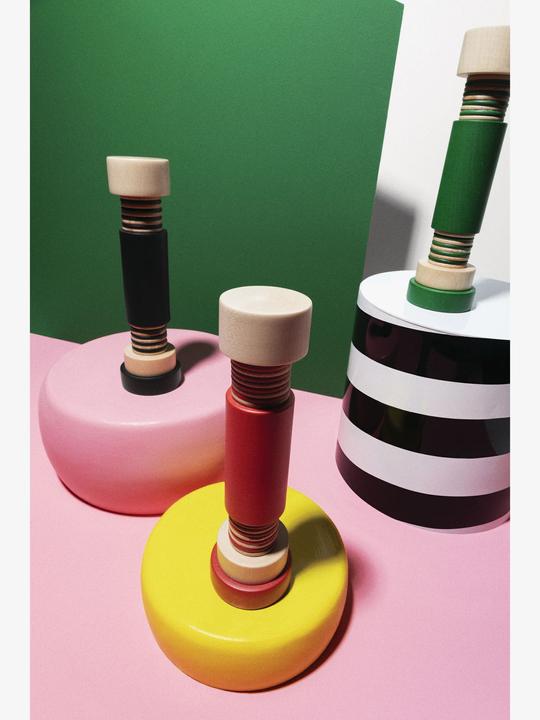 Actual product image Alessi Twergi salt/pepper mill made of beech wood (Salt, Pepper, Various spices)