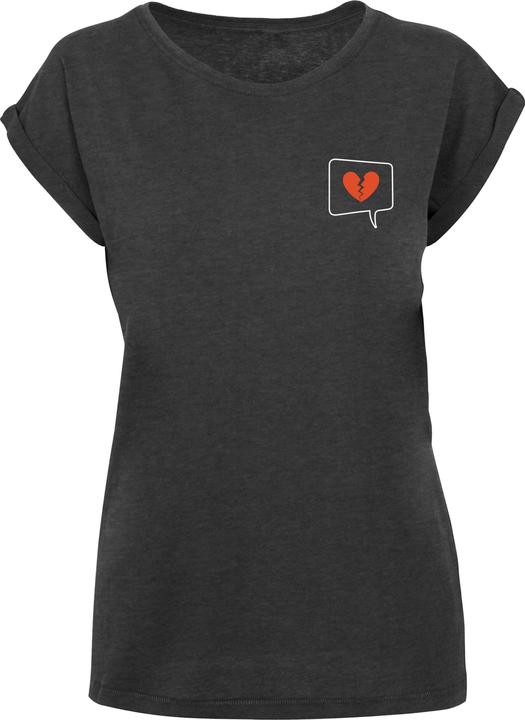 Image du produit Merchcode Ladies Heartbreak X Extended Shoulder Tee - 111573 (XL)
