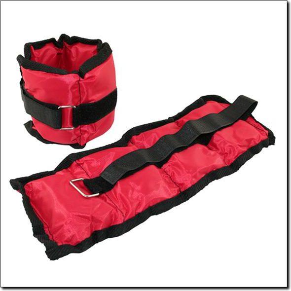 Image du produit HMS Poids pour bras et jambes OB03 rouge, 2x1,5kg (2 x 1,5 kg)