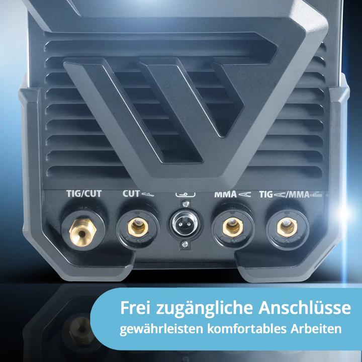 Produktbild Stahlwerk Schweissgerät AC DC Wig 200 ST IGBT mit Plasmaschneider Vollausstattung