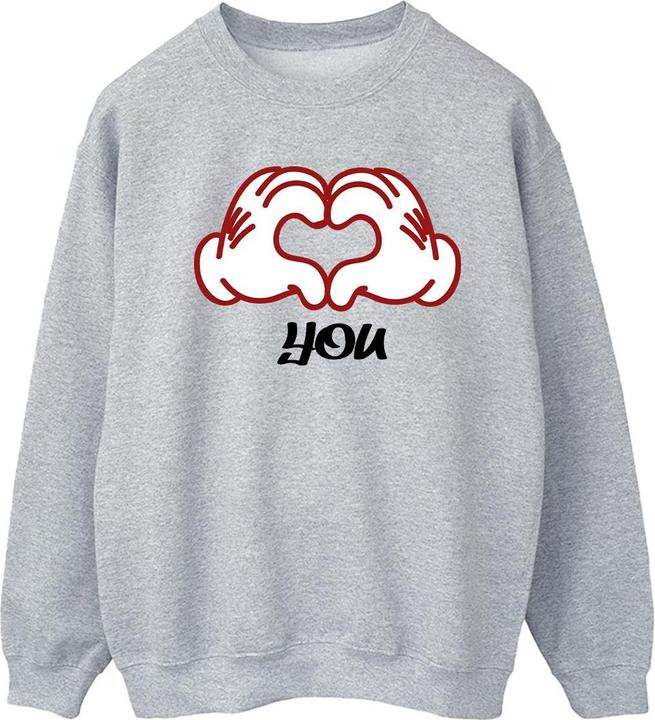 Produktbild Disney Mickey Mouse Love You Hands Sweatshirt (L)