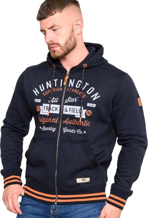 Produktbild DUKE Flanders D555 Hoodie mit durchgehendem Reissverschluss (XXL)