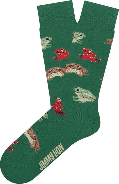 Actual product image Jimmy Lion football socks frogs (41 - 46)