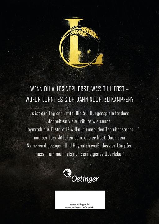 Actual product image Die Tribute von Panem L. Der Tag bricht an (German, Suzanne Collins, 2025)