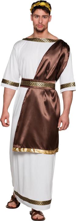 Boland Greek god costume: hair ornament, toga,, shoulder scarf, belt strap (M/L)