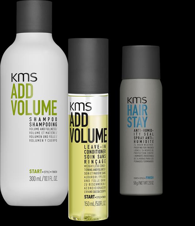 Actual product image KMS California ADDVOLUME Set (Hair care set)