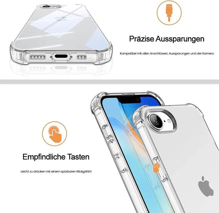 Produktbild RPD iPhone 16e - Airpillow transparent (Apple iPhone 16e)
