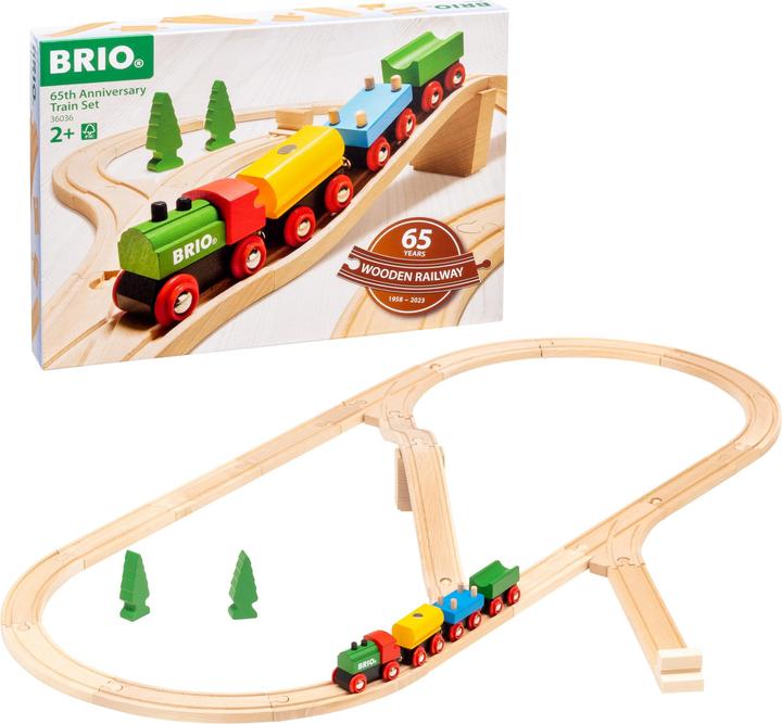 Actual product image Brio 65th Anniversary Train Set