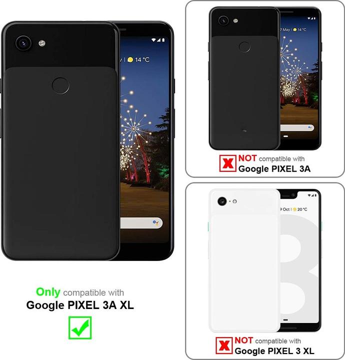 Produktbild Cadorabo Handykette für Google PIXEL 3A XL Necklace Hülle mit verstellbarem Kordelband
