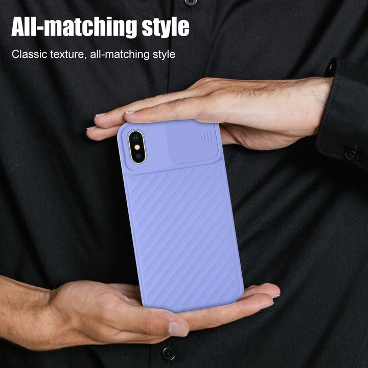 Immagine prodotto Cadorabo Cover in TPU con protezione della fotocamera (Apple iPhone XS Max)