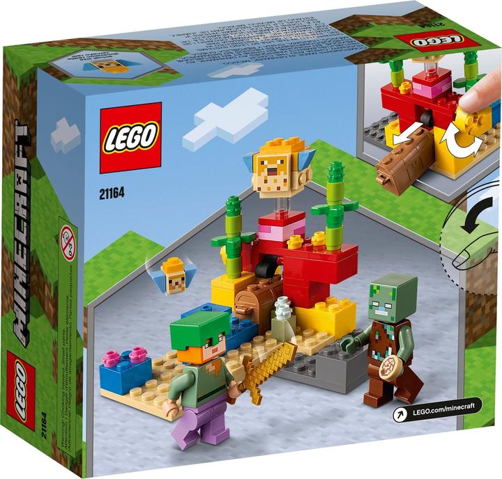 Immagine prodotto LEGO La barriera corallina (21164, LEGO Minecraft)