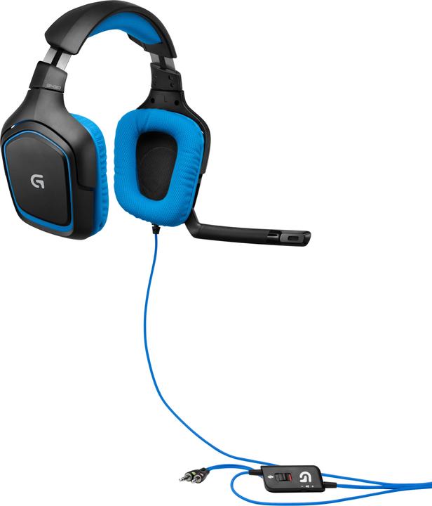 Produktbild Logitech G G430 – 7.1 Surround Sound Gaming Headset (Kabelgebunden)