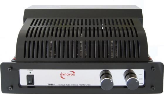 Actual product image Dynavox Tube preamplifier TPR1 chrome (Tube preamplifier)