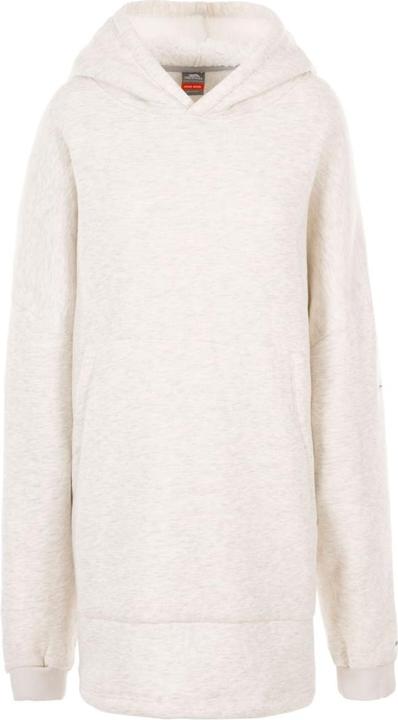 Actual product image Trespass Unisex Adult Cosy Marl Fleece Oversized Hoodie (One size)