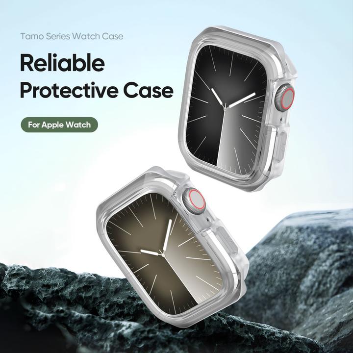 Actual product image Dux Ducis Tamo protective case Apple Watch Series 7/8/9 Case 41mm - Transparent