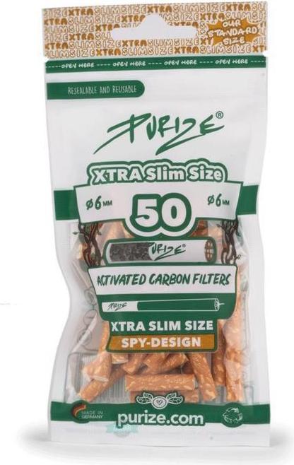 Actual product image Purize Activated charcoal filter Xtra-Slim
