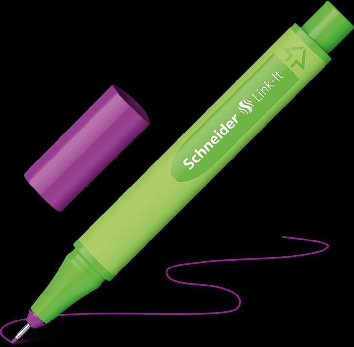 Image du produit Schneider Fineliner Link-It - Rouge-violet (Violet, 10 x)