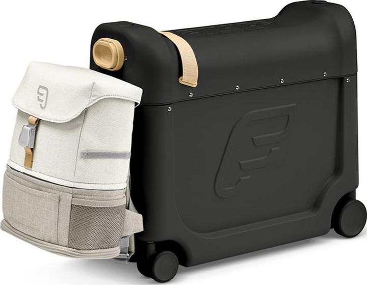 Actual product image Stokke BedBox™ + Crew BackPack™ Travel Set Black /White (23 l, Hand luggage (up to 50 litres))