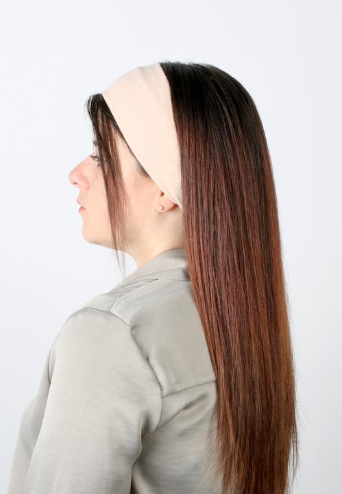 Produktbild Trisa Fashion Haarband Hellblau, Beige, Orange 3 Stk.
