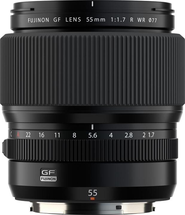 Actual product image Fujifilm GF 55mm F1.7 R WR (Fujifilm Fujinon GF, Medium format)