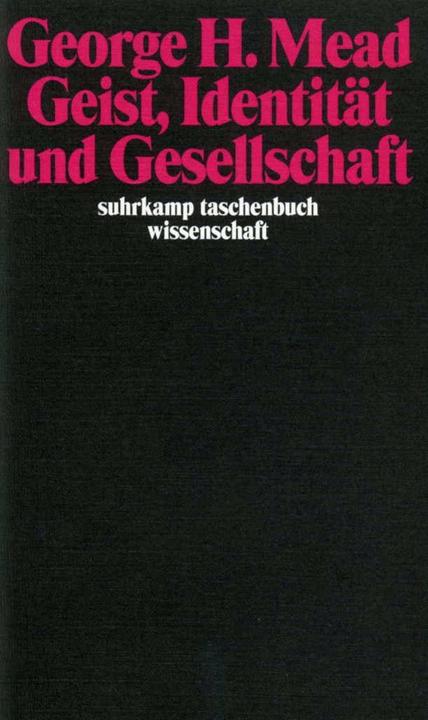 Produktbild Geist, Identität und Gesellschaft (Deutsch, George Herbert Mead, 1973)
