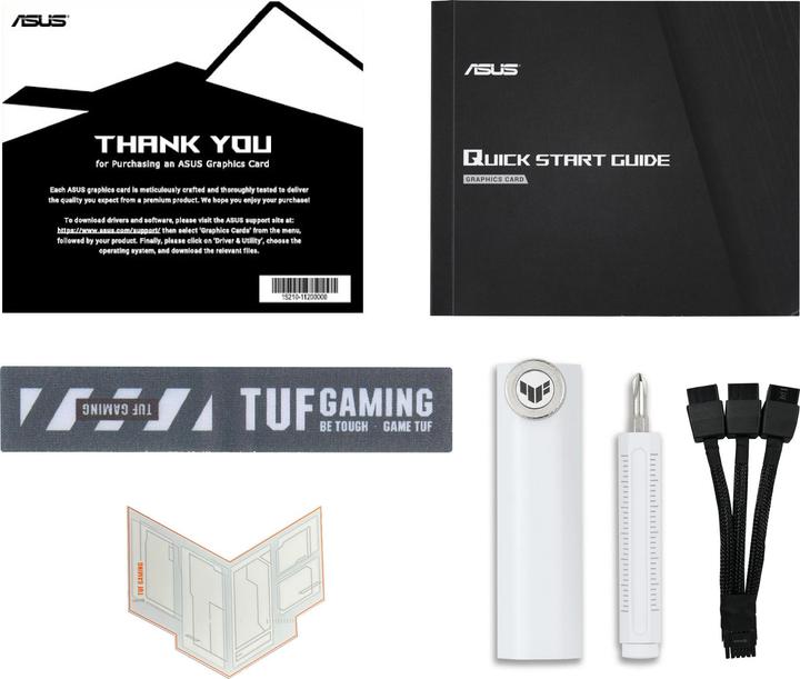 Produktbild ASUS TUF-RTX5070TI-O16G-WHITE 16GB GDDR7 HDMI DP (16 GB)