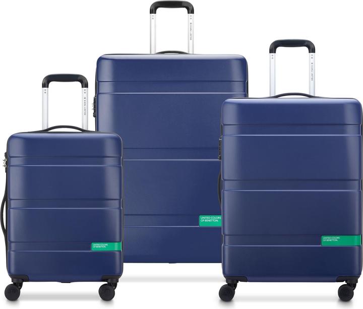 Produktbild Delsey ParisxUnited Colors of Benetton Now Hardside 4 Rollen Kofferset 3-teilig (192 l, XL (ab 115l))
