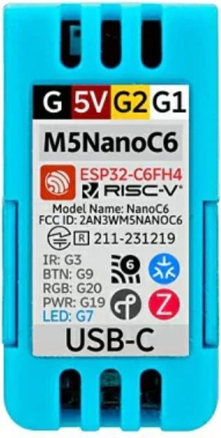 Image du produit M5Stack M5NanoC6 ESP32-C6 Dev Kit
