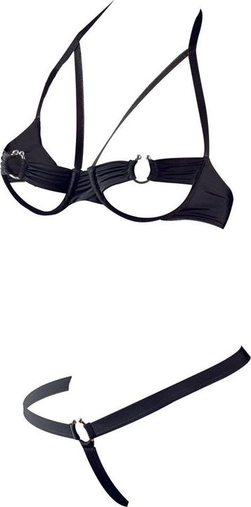 Productafbeelding Cottelli Collection Halterneck bh-set kruisloos (S, 75 B)