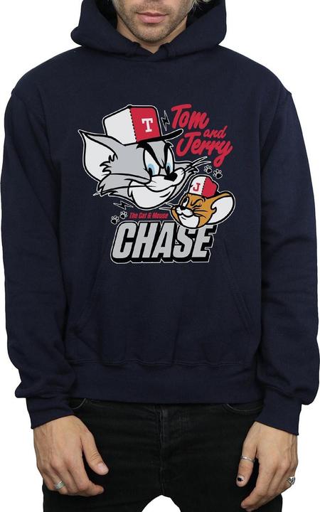 Tom & Jerry Cat & Mouse Chase Kapuzenpullover (XXL)