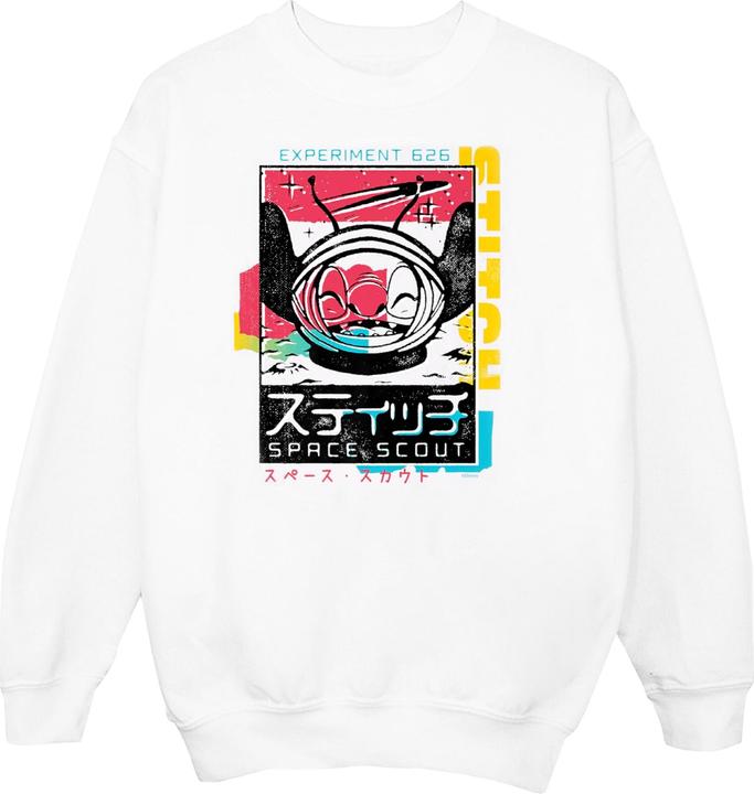 Disney Lilo & Stitch Space Scout Japanese Sweatshirt