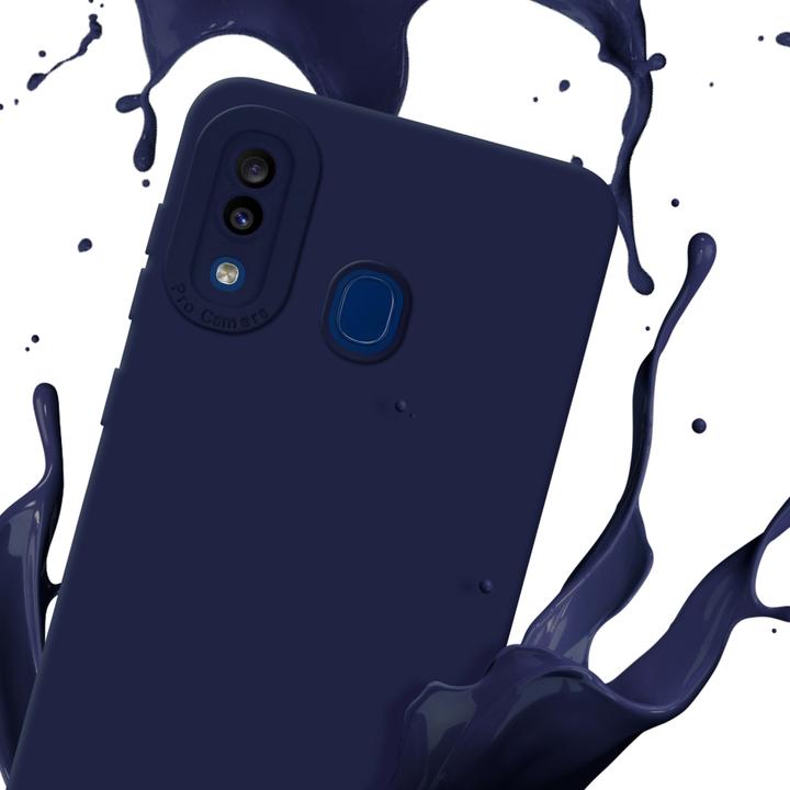 Actual product image Cadorabo Case for Samsung Galaxy A20 / A30 / M10s in TPU Fluid LM162 Style (Samsung Galaxy A20, Samsung Galaxy M10s, TCL A30)