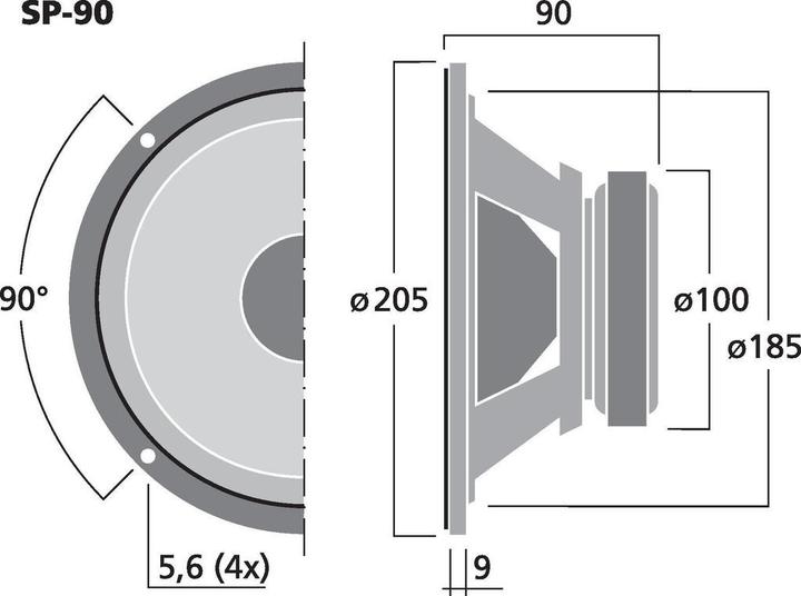 Immagine prodotto Monacor Altoparlante basso (1 pz.)