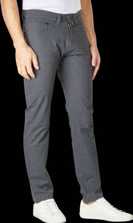 Actual product image Pierre Cardin Lyon Tapered Pant Ceramica Iron Gate (W40/L36)