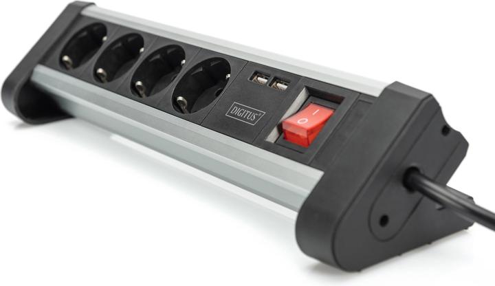 Produktbild Digitus Office-Steckdosenleiste (6 x, USB-A, 1.50 m)