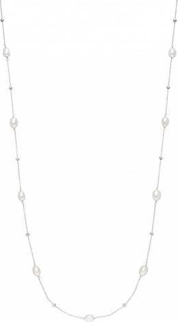 Produktbild Perlencollier Essential, 925 Sterlingsilber (925 Sterlingsilber rhodiniert)