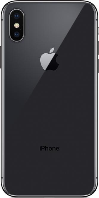 Image du produit Apple iPhone X (64 Go, Gris sidéral, 5.80", 12 Mpx, SIM simple)