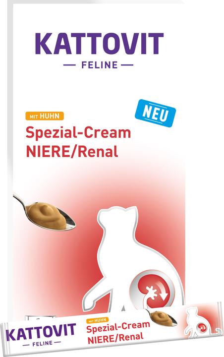 Image du produit Kattovit Crème spéciale Rénal (Adulte, 6 pcs, 90 g)