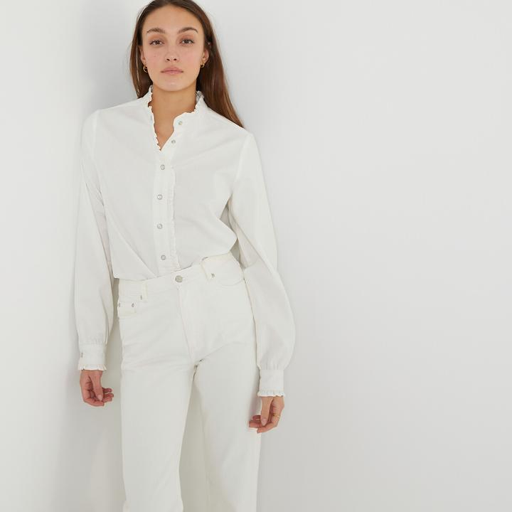 Produktbild La Redoute Collections Langärmelige Jeansbluse (40)