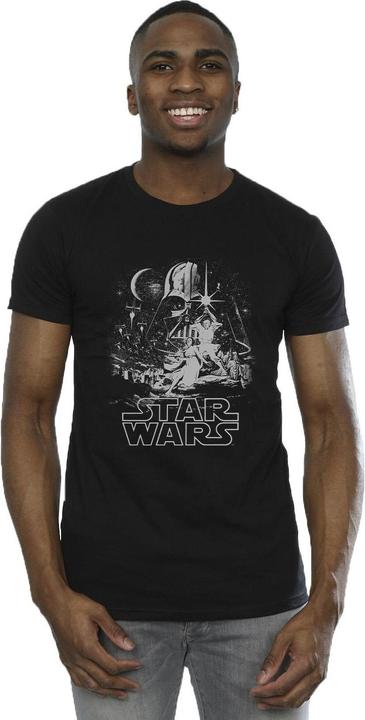 Actual product image Star Wars Mens New Hope Poster T-Shirt (XL)