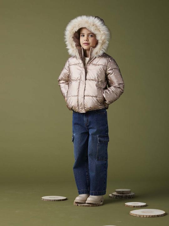 Immagine prodotto Vertbaudet Jeans cargo larghi da bambina (122)