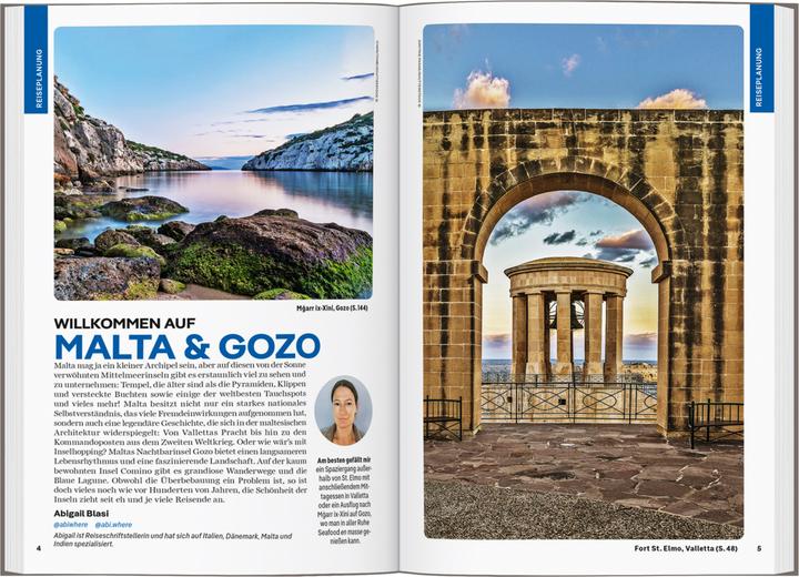 Produktbild Reiseführer Malta & Gozo (Deutsch, Abigail Blasi, 2023)