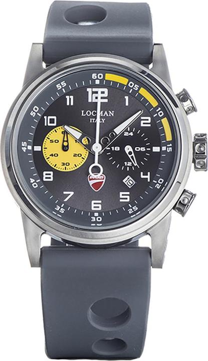 Produktbild Locman Italy Herrenuhr Ducati Chrono Ref. D105A07S (Chronograph, 42 mm)
