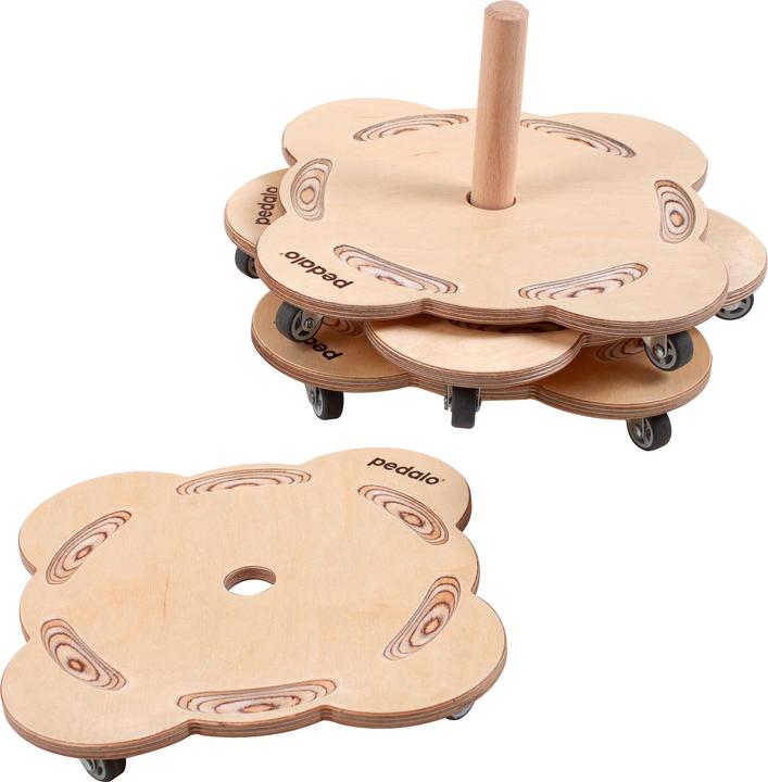 Immagine prodotto Pedalo Rollbrett-Set Stapelbaustein Rollrutscher
